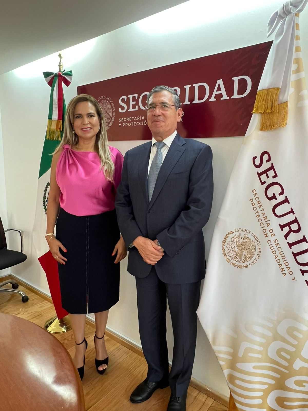 Lili Campos fortalece trabajo coordinado de autoridades en favor de la seguridad